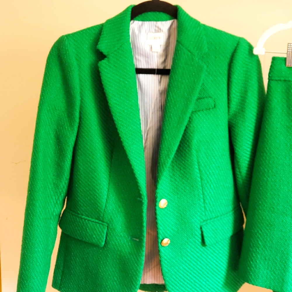 J. Crew Kelly Green Blazer NWOT